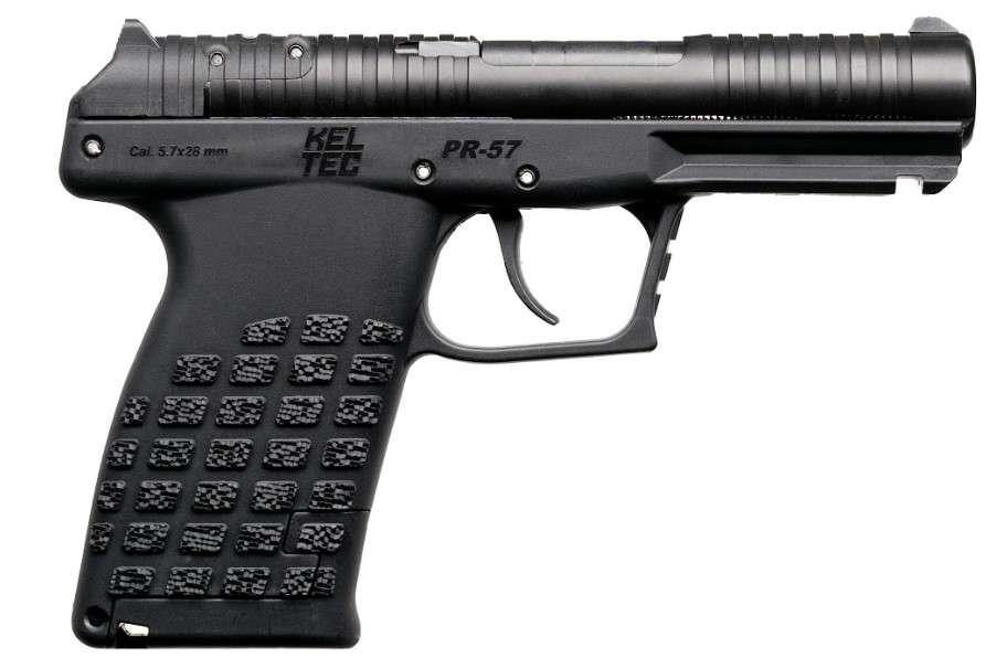 KELTEC PR57 5.7X28 PISTOL 4.64"BBL OPTIC READY, BLACK, 20+1, 2-STRIPPER CLIPS