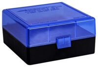 Berry's 86410 Ammo Box  223Rem/5.56NATO Blue/Black Polypropylene 100rd