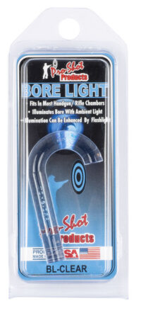 Pro-Shot BLCLEAR UV Bore Light .22 Cal & Up Handgun/Rifle Fiber Optic Illuminator Lightening Blue