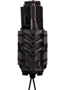 High Speed Gear 11TQK0BK Taco  Black Kydex, 2" Belt Clip/MOLLE U-Mount, Compatible w/ Most Tourniquets