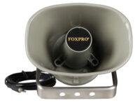 Foxpro SP60 External Speaker 8ft Speaker Cable, Mounting Bracket, 3.5mm Plug