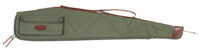 Boyt Harness OGC4P4809 Signature Rifle Case 48" Waxed OD Green Canvas w/ Accessory Pocket & Harness Leather for Scoped Rifle
