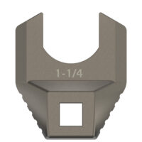 Real Avid AVMF114BNW Master -Fit Barrell Nut Wrench 1 1/4" Titanium Titanium/Stainless Steel AR-Platform Free-Float Handle