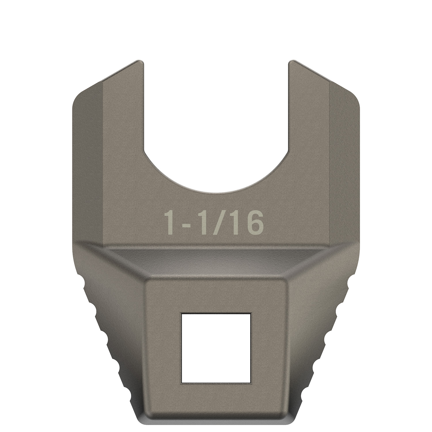 Real Avid AVMF1116BNW Master -Fit Barrell Nut Wrench 1 1/16" Titanium Titanium/Stainless Steel AR-Platform Free-Float Handle