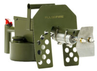 Exothermic Technologies PFLRT Pulsefire LRT Green Powder Coated Aluminum/Brass/Viton 25 ft Flame Range 25.70" Long Fuel Gasoline/Gasoline, Diesel Mix Includes Battery/Battery Charger
