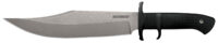 Cold Steel CS39LSWBA Marauder  9" Fixed Bowie Plain Stone Washed AUS-8A SS Blade/Black Kray-Ex Handle Includes Sheath