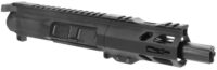 TacFire BU9MM4 Pistol Upper Assembly  9mm Luger 4" Black Nitride Barrel 7075-T6 Aluminum Black Anodized Receiver M-LOK Handguard for AR-Platform