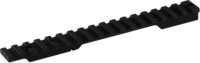 Seekins Precision 0010710013 Remington 700 Short Action 0 MOA #6 Screws Black Anodized
