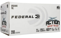 Federal AS12H75 Action Shotgun 12Gauge 2.75" 1 1/8oz 7.5Shot 200 Per Box/1 Case