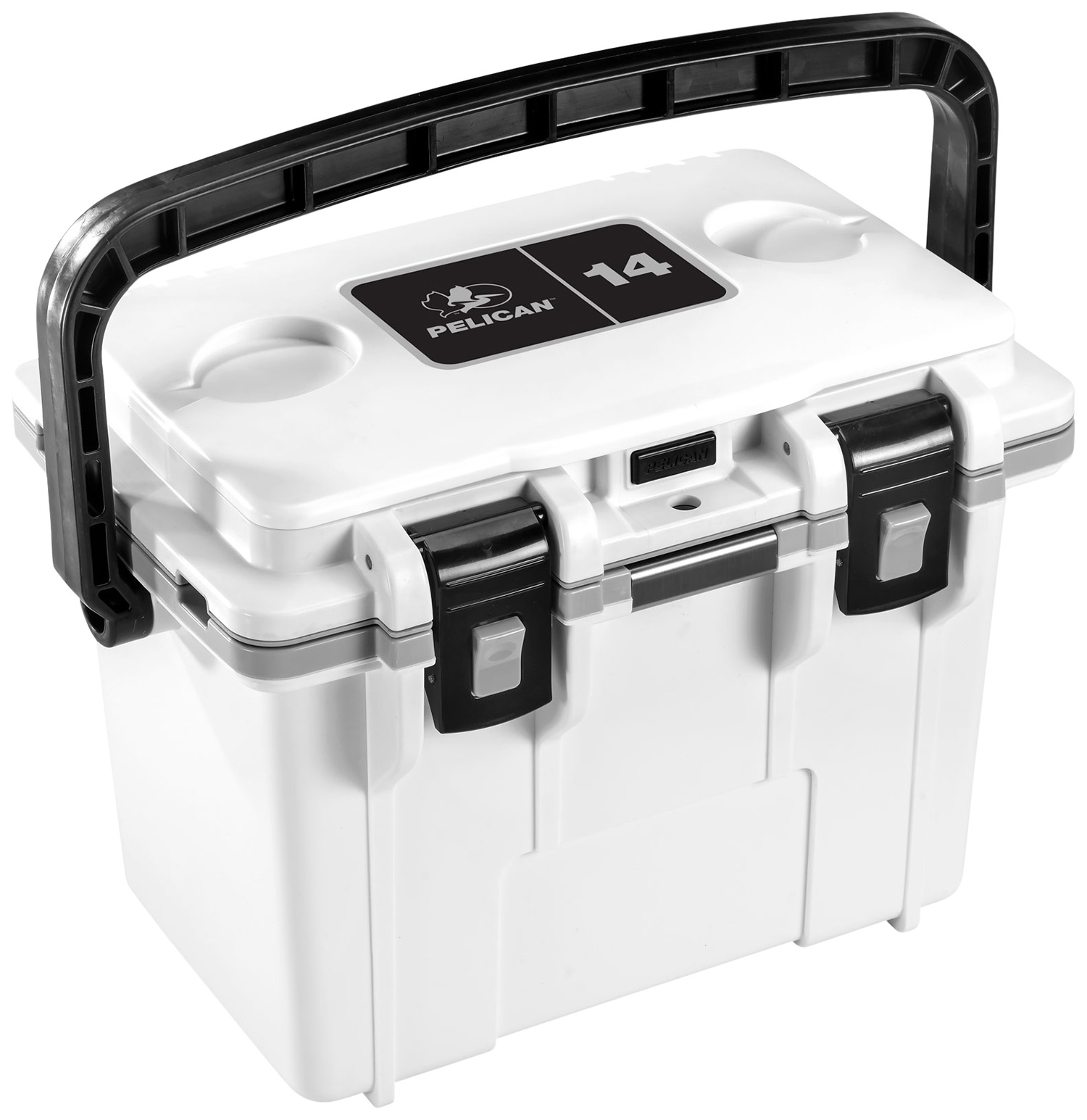 PELICAN 14Q-1-WHTGRY 14QT ELITE COOLER WHT/GRY