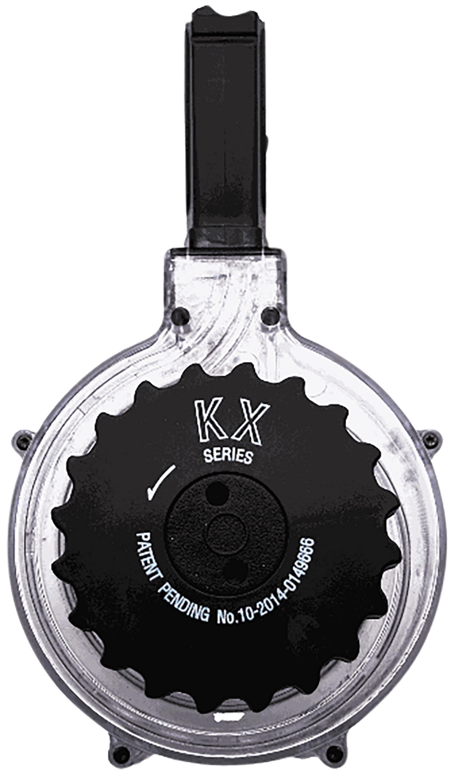 Kci Usa Inc KCIMZ036 AR-15 50rd Drum 5.56x45mm NATO Clear Polymer