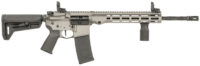 Maxim Defense MXM49734 MD15 L 5.56x45mm NATO 30+1 16" Fluted Barrel, Sniper Gray Rec/M-LOK Handguard, Black Magpul Furniture, SL-K Stock, MBUS Sights, Blackout Defense Flat Trigger