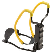 Umarex 2219000 NXG ST11 Compact Slingshot Yellow Rubber Powerband Black Molded Handle