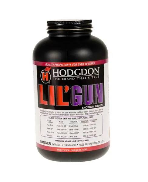 HODGDON PIST/SHTSH POWDER LIL'GUN 1-LB CAN ( 10 PER CASE )