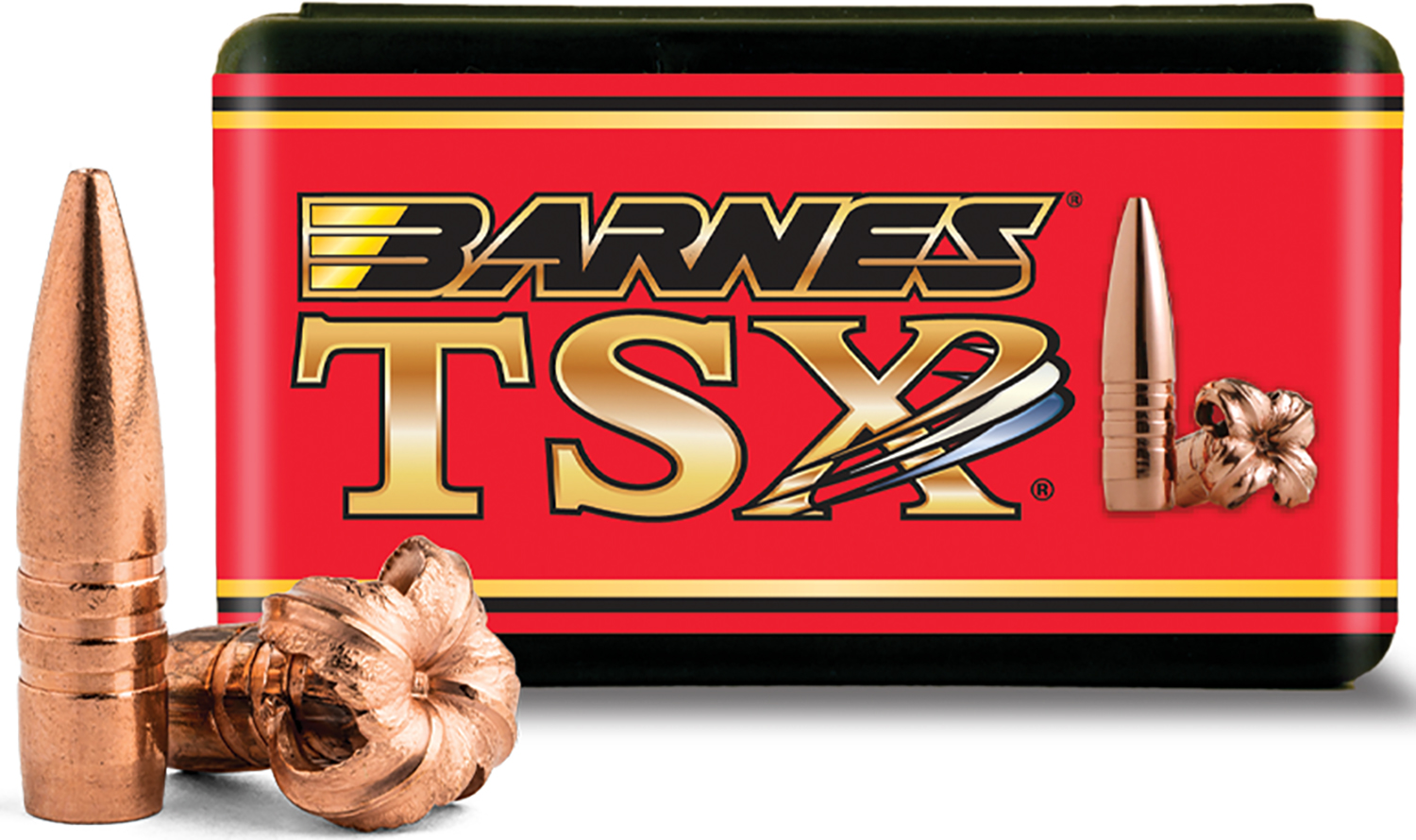 Barnes Bullets 31112 TSX 35Rem 180gr TSX FN FB 50 Per Box/10 Case