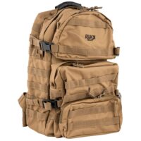 RUKX GEAR TACTICAL 3 DAY BACKPACK TAN (6/CASE)