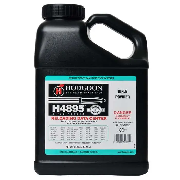 HODGDON RIFLE POWDER H4895 8-LB KEG ( 2 PER CASE )