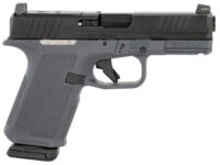 Ruger 19400 RXM 9mm 15+1 4" Black FNC Nitride Steel Barrel, Black FNC Nitride Optic Ready/Serrated Alloy Steel Slide, Stealth Gray Polymer Frame w/Accessory Rail, Stealth Gray Magpul Enhanced Grip