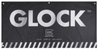 Glock AD02044 Fabric Banner  Black 4' x 2'