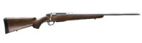 Tikka JRTXA71520MT T3x Hunter Full Size 243 Win 3+1 20" Matte Stainless Fluted Threaded Barrel, Matte Drilled & Tapped Stainless Steel Receiver, Fixed Oiled Walnut Wood Stock, Right Hand