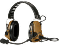 Peltor MT20H682FB47CY 3M Peltor  23 dB Over the Head Coyote Tan