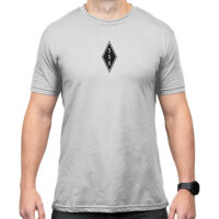 Magpul MAG1280-041-M Engineered to Feed Stone Gray Heather Cotton/Polyester Short Sleeve Medium