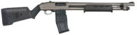 Mossberg 50221 590M  12 Gauge 10+1 18.50" Tungsten Gray Cerakote Barrel & Steel Drilled & Tapped Receiver, Magpul SGA Black Synthetic Stock