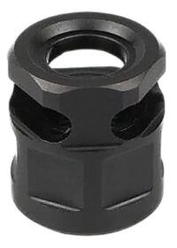 Armaspec ARM4521-BLK Micro Compensator Pawn Black QPQ Nitride Stainless Steel 1/2"x28 Threads