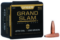 Speer 1465 Grand Slam 270Cal 130gr Soft Point 50 Per Box/5 Case