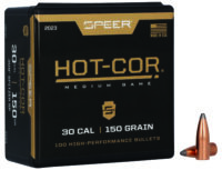 Speer 2023 Hot-Cor 30Cal 150gr Spitzer Soft Point 100 Per Box/5 Case