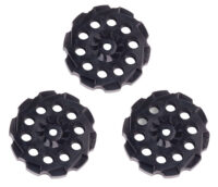 Crosman 407T Spare Clips Air Pistol 177Pellet Black Plastic