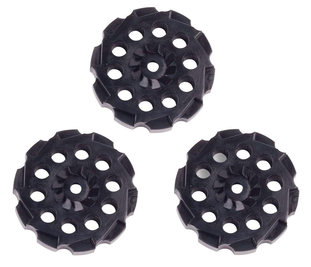 Crosman 407T Spare Clips Air Pistol 177Pellet Black Plastic