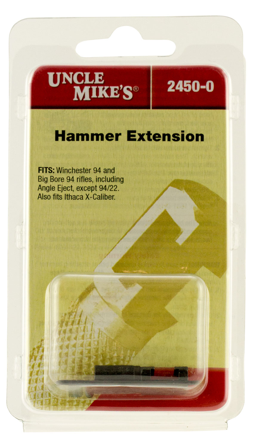 Uncle Mike's 24560 Hammer Extension 2540-0 H&R, New England, Ruger Blackhawk Black Steel