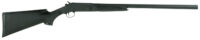 Stevens 22557 301  12 Gauge Break Open 3" 1rd 26" Matte Black Single Shot Barrel, Matte Black Carbon Steel Receiver, Fixed Matte Black Synthetic Stock, Ambidextrous