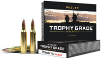 Nosler 60918 Trophy Grade  22Nosler 70gr Nosler AccuBond 20 Per Box/20 Case