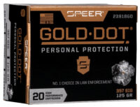 Speer 4360 Gold Dot Personal Protection 357Sig 125gr Hollow Point 100 Per Box/5 Case