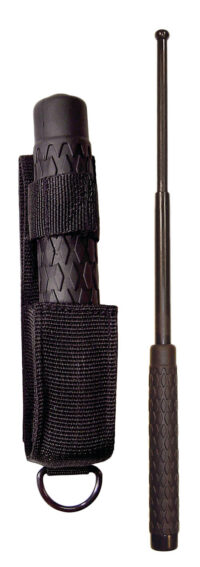 PSP NS21R Expandable 21" Steel Black Rubber Handle Includes Sheath