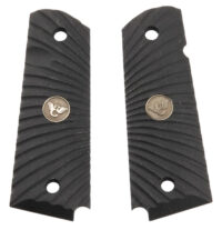 Wilson Combat 351AAFS Grip Panels 1911 Starburst G-10 Black