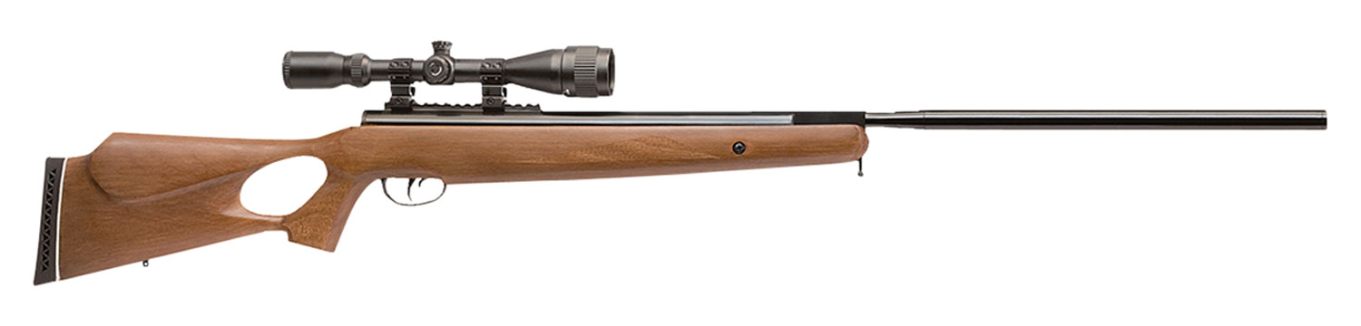 Benjamin BT1500WNP Trail XL Nitrogen Piston 177 Pellet 1rd Black Hardwood Fixed Thumbhole Stock 3-9x40mm