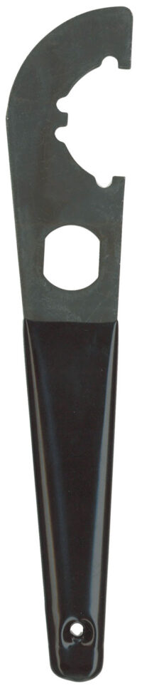 Outdoor Connection BTNW28197 Buffer Tube Wrench Black Phosphate Steel M4/Car-15/Carbine Rubber Black Handle