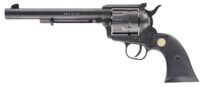 Chiappa Firearms CF340170 SAA 1873  Medium Frame 22 LR 10 Shot, 7.50" Blued Steel Barrel, Blued Steel Frame, Blued Cylinder, Black Plastic Grip, Exposed Hammer