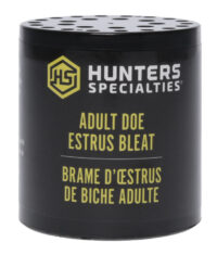 Hunters Specialties 00167 Adult Doe Estrus  Can Call Doe Sounds Attracts Deer Black