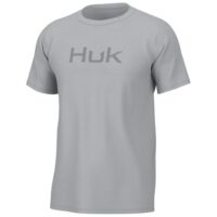 Huk Logo Short Sleeve Shirt Harbor Mist S
