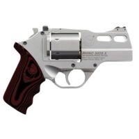 Chiappa Rhino 30DS Handgun .357 Mag 6rd Capacity 3" Barrel Stainless Red with 3 Moon Clips