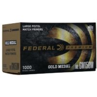 Federal Gold Medal Centerfire Large Pistol Match Primer 1000/ct