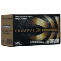 Federal Gold Medal Centerfire Small Magnum Pistol Match Primer .200 cal 1000/ct