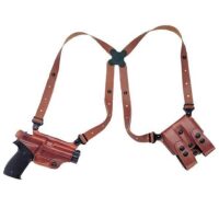 Galco Miami Classic Shoulder System for Glock 17 19 22 23 26 27 Tan RH