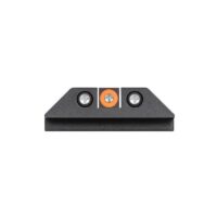 Night Fision Tritium Night Sight Set Orange Front Black Back for Glock