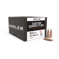 Nosler Custom Competition Rifle Bullets .30 cal .308" 175 gr HPBT 250/ct