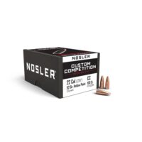 Nosler Custom Competition Rifle Bullets .22 cal .224" 52 gr HPBT 100/ct